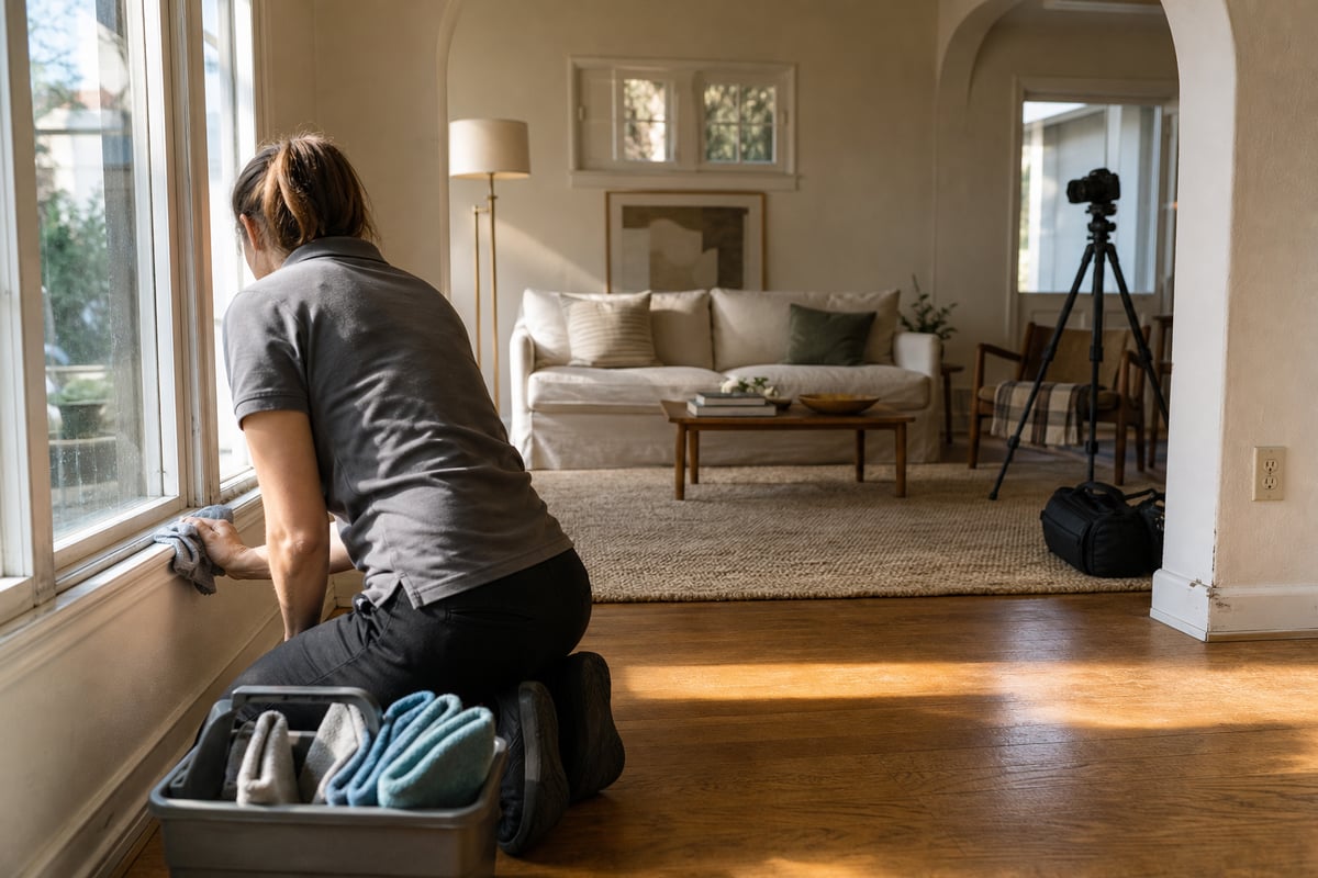 How Cleaning Services Support Real Estate Staging
